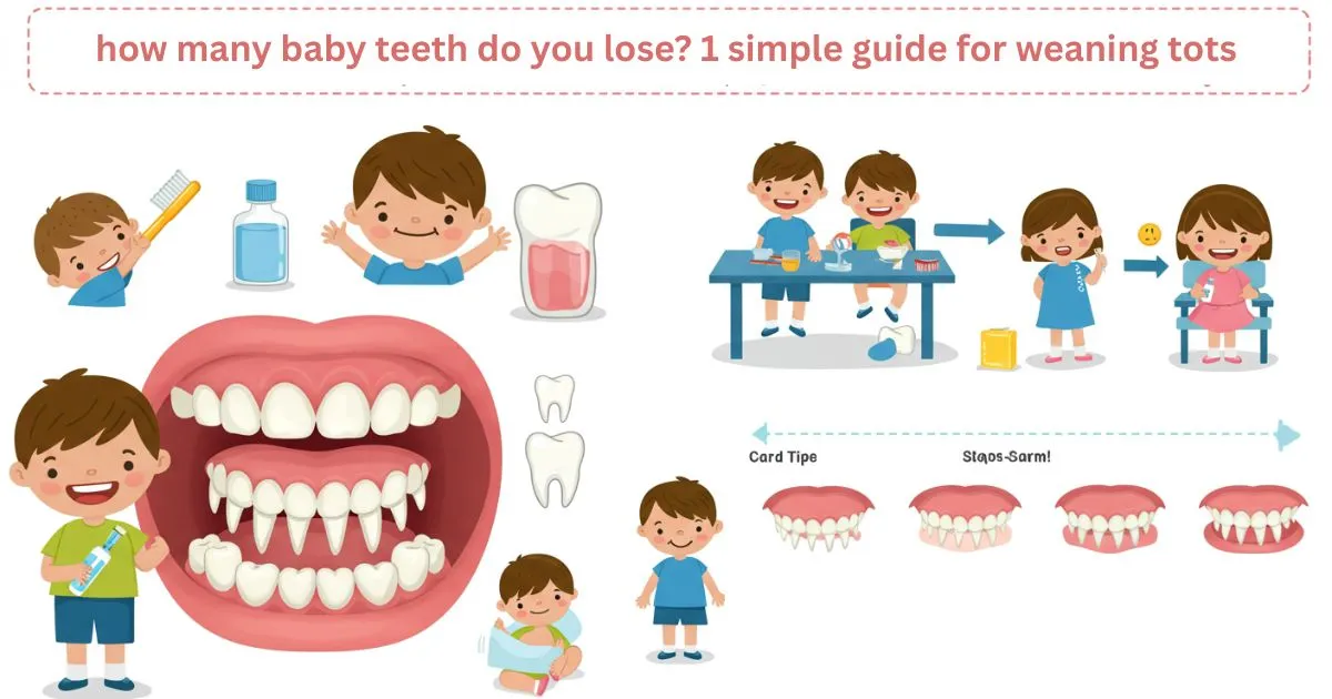 how many baby teeth do you lose