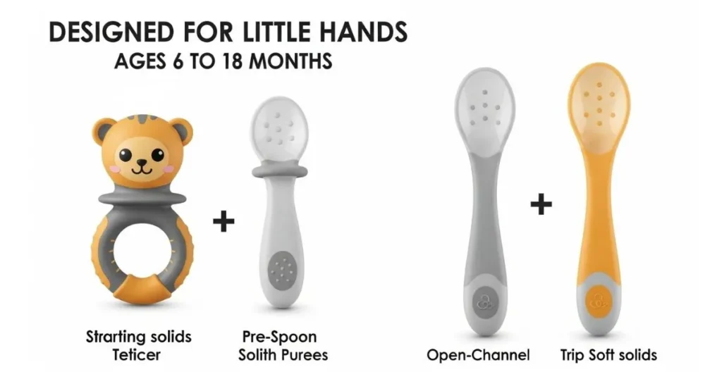Best Baby-Led Weaning Tools and Easy Recipes for 2026 (Parent-Approved Picks) baby spoons
