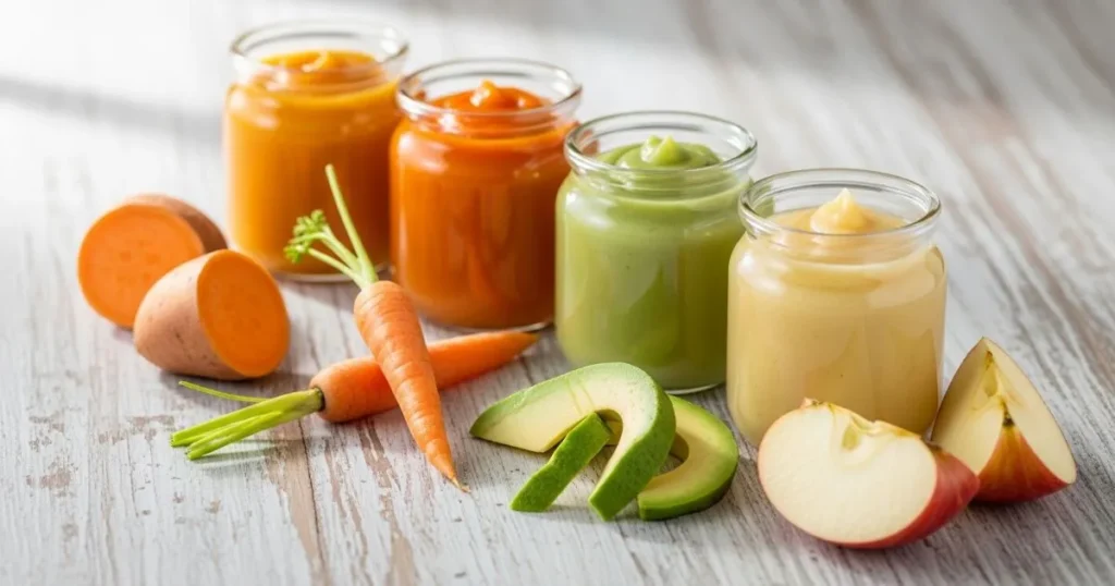 organic baby food first purées